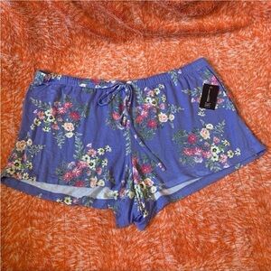 International Concepts Floral Sleep Shorts